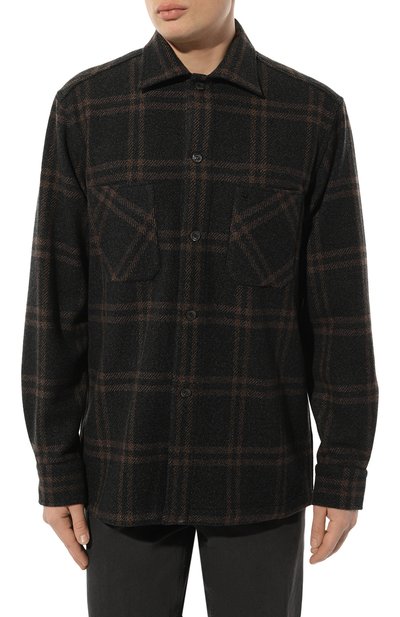 Шерстяная куртка-рубашка STEFANO RICCI, арт. SP007097/WC004P, фото 3