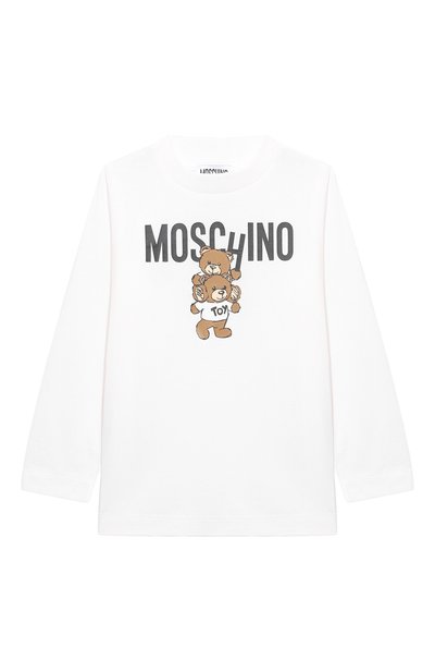 Хлопковый лонгслив MOSCHINO, арт. HU000W/LAA01/4-8, фото 1