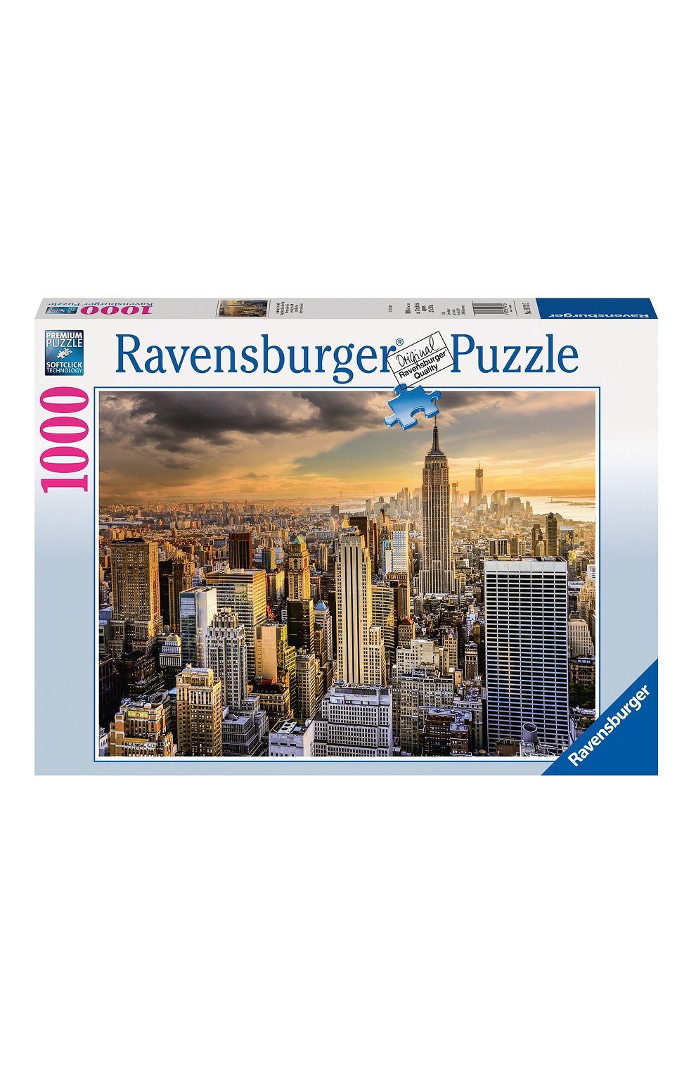 Пазл большой нью-йорк 1000 деталей RAVENSBURGER, арт. 19712, фото 2