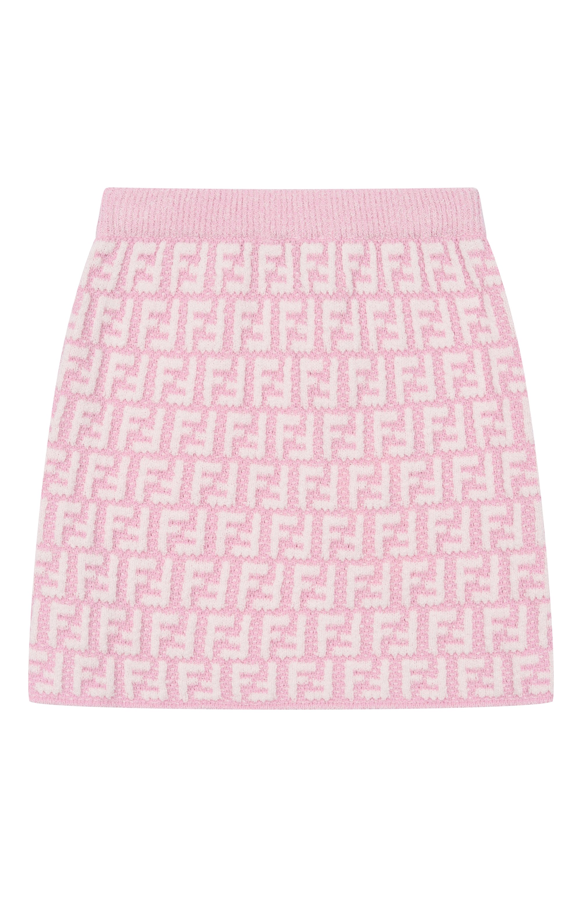 Юбка из хлопка и вискозы FENDI, арт. JFG240/AVW7, фото 2