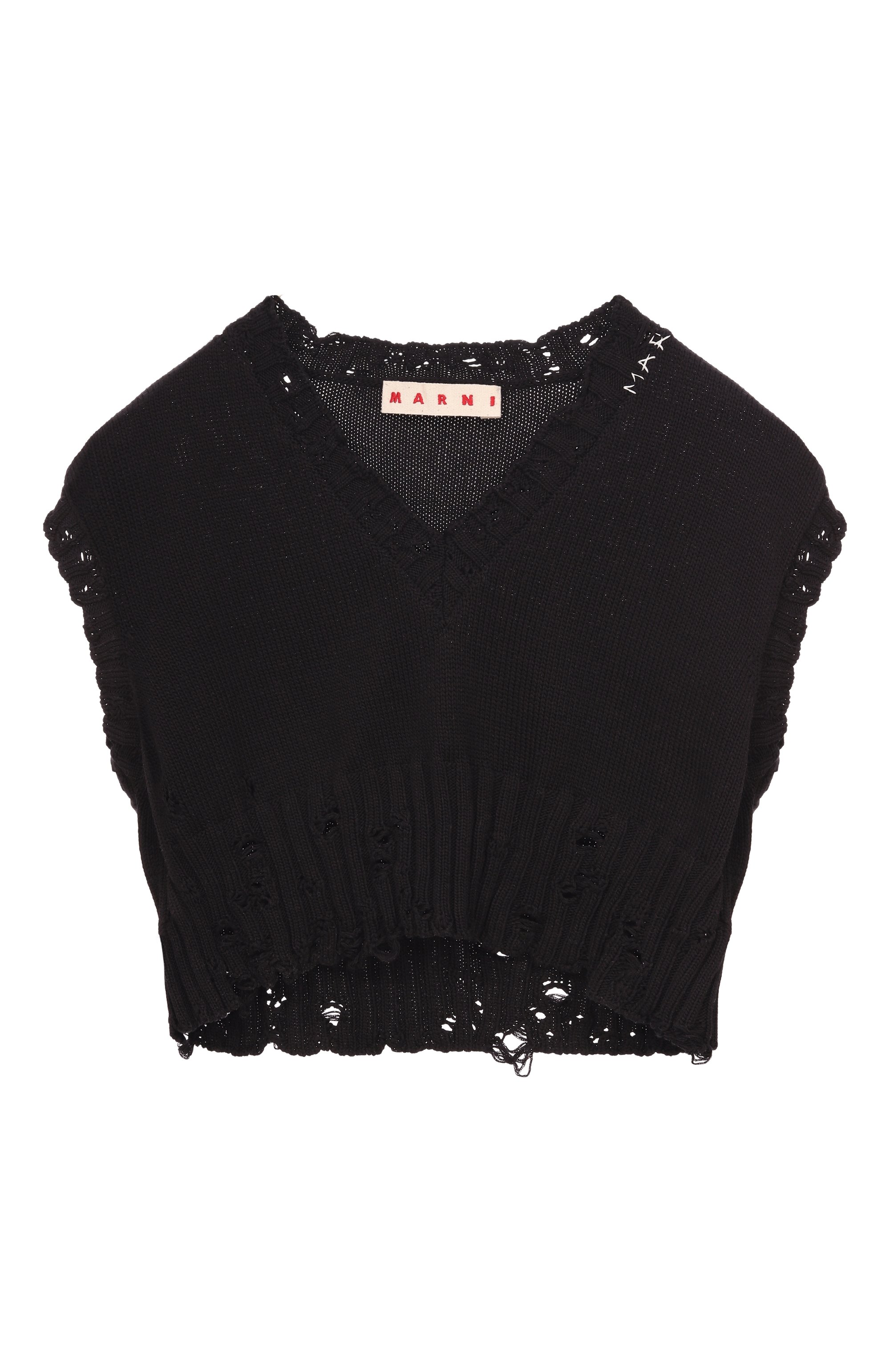 Хлопковый жилет MARNI, арт. CVMD0088A0/UFC652, фото 1