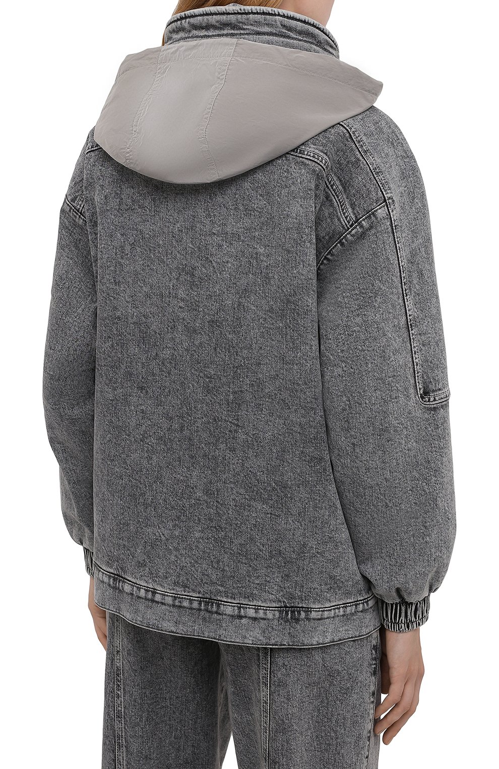 Джинсовая куртка STELLA MCCARTNEY серого цвета по цене 182500 руб., арт. 603623/S0H41, фото 6 Джинсовая куртка STELLA MCCARTNEY, арт. 603623/S0H41, фото 6
