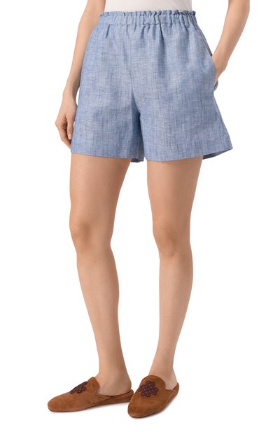 Шорты изо льна и хлопка ZIMMERLI, арт. 4697-17103, фото 3