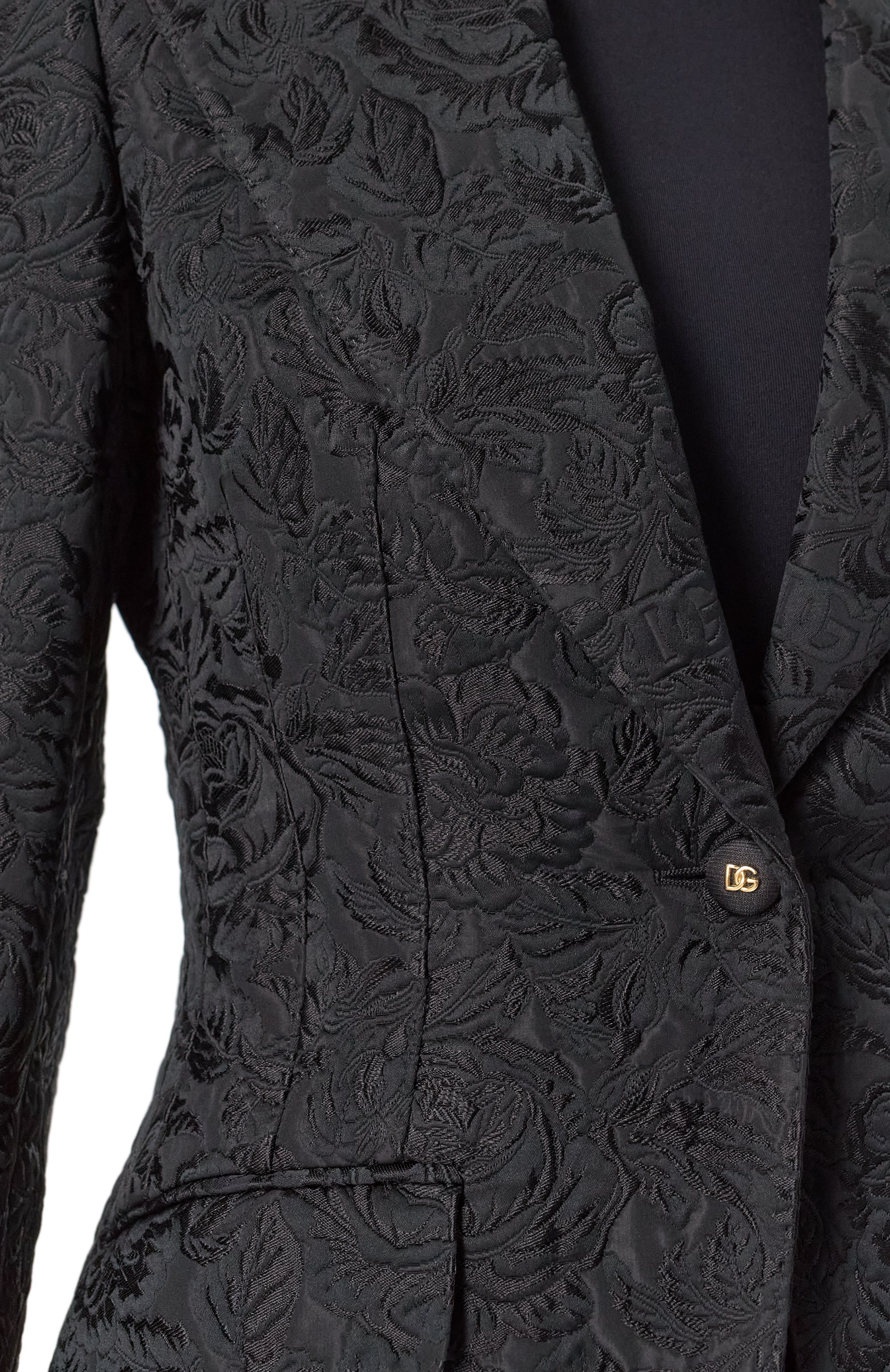 Жакет из хлопка и шелка DOLCE & GABBANA, арт. F29UCT/GDCSS, фото 5