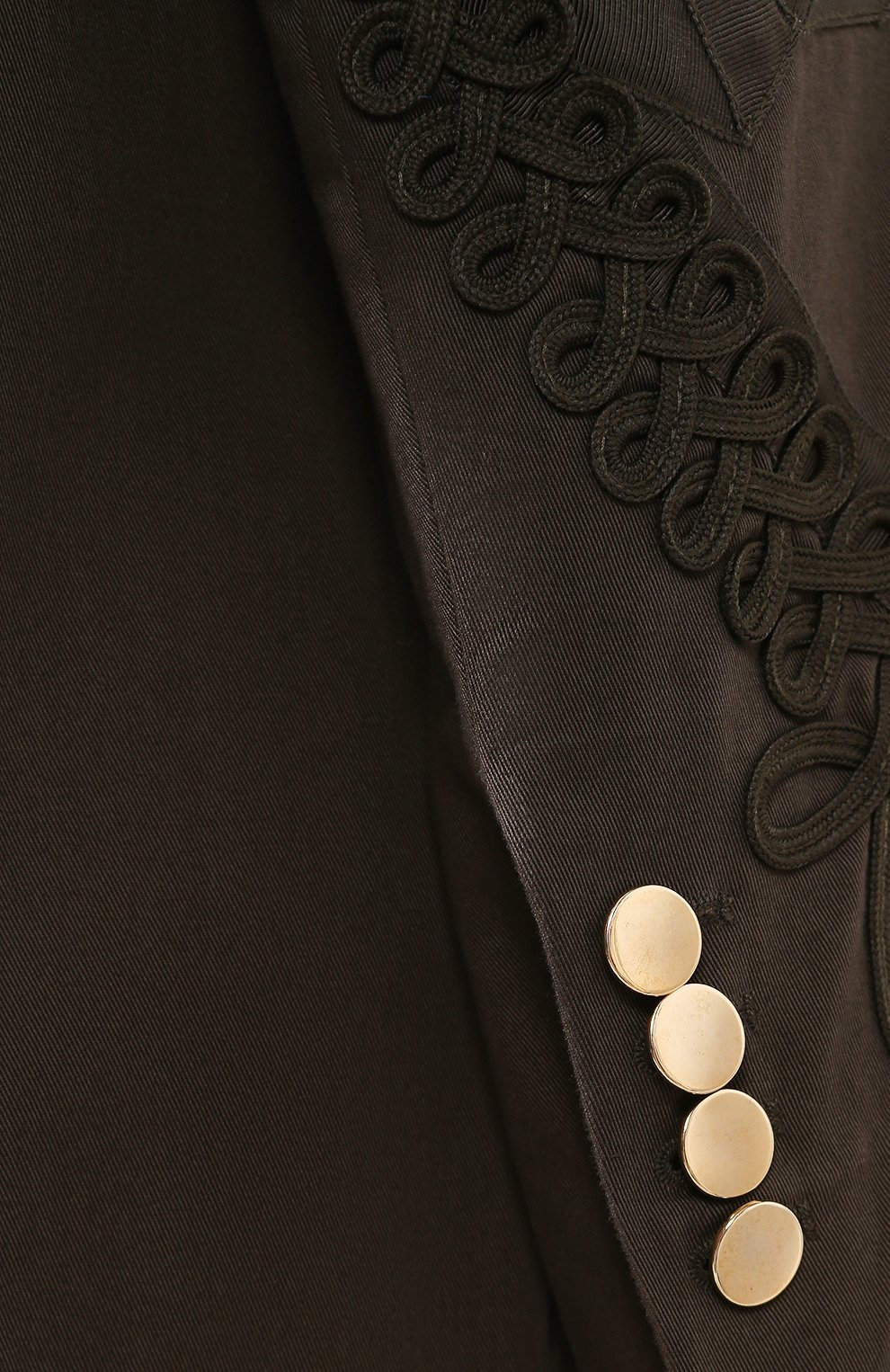 Хлопковое пальто DRIES VAN NOTEN, арт. 201-10275-9292, фото 5