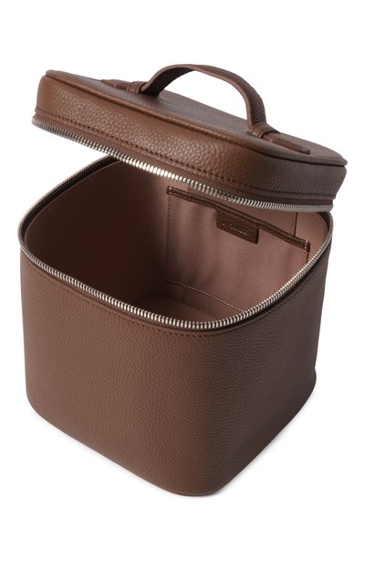 Кожаная косметичка prism 12 STOREEZ коричневого цвета по цене 26000 руб., арт. 141416, фото 3 Кожаная косметичка prism 12 STOREEZ, арт. 141416, фото 3