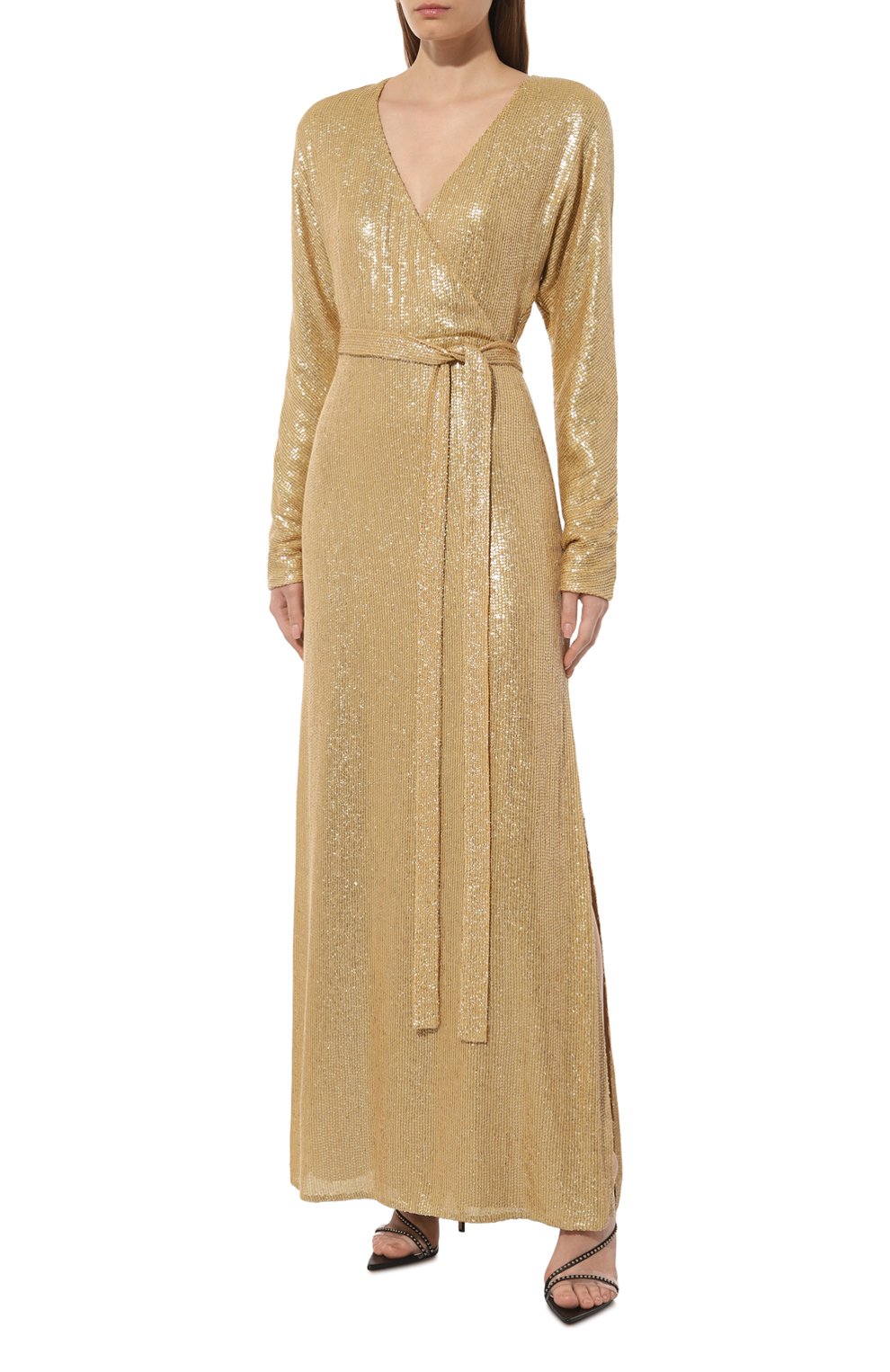 Платье из вискозы с отделкой пайетками OLOLOL, арт. OLDE076/4000.801/W24, фото 3