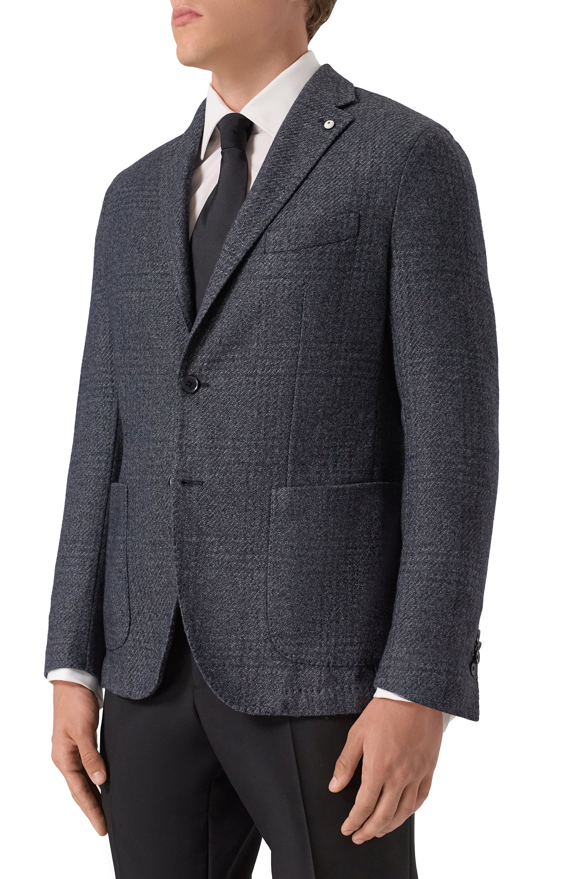 Пиджак из шерсти и хлопка L.B.M. 1911, арт. 2887/55516, фото 4