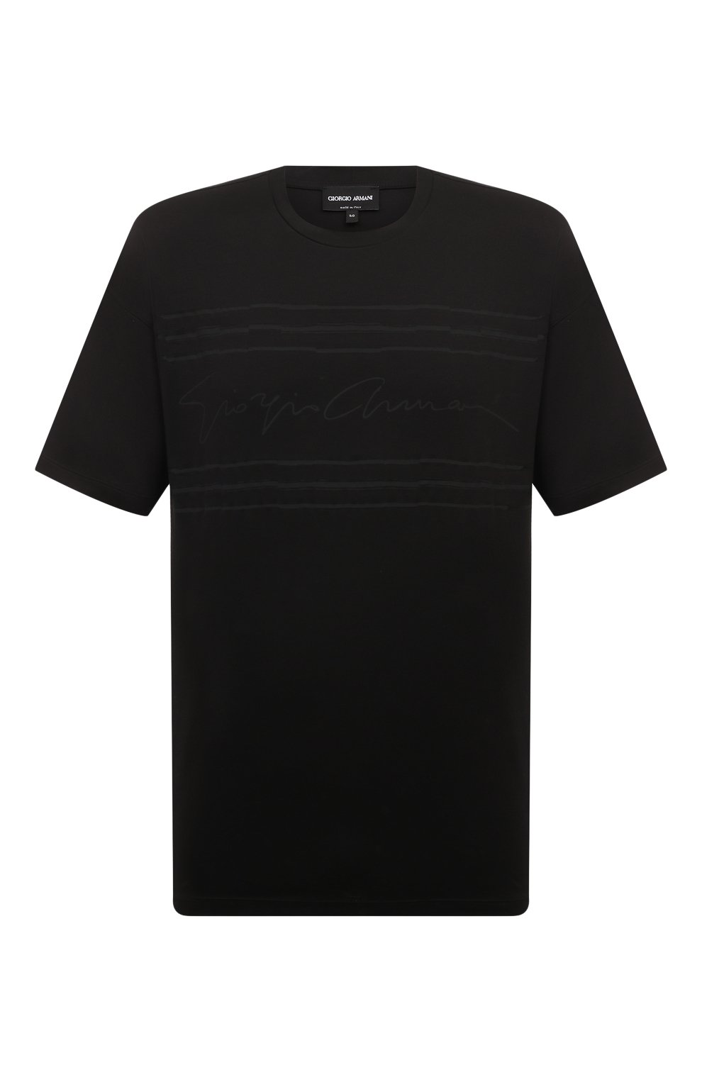 Хлопковая футболка GIORGIO ARMANI, арт. GM000159/TE10333, фото 1