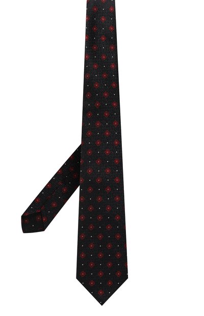 Шелковый галстук KITON, арт. UCRVKPC08H01, фото 3