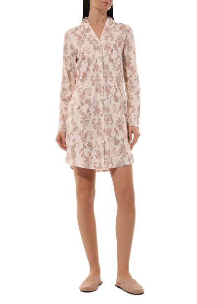 Хлопковая рубашка HANRO, арт. 074970, фото 2