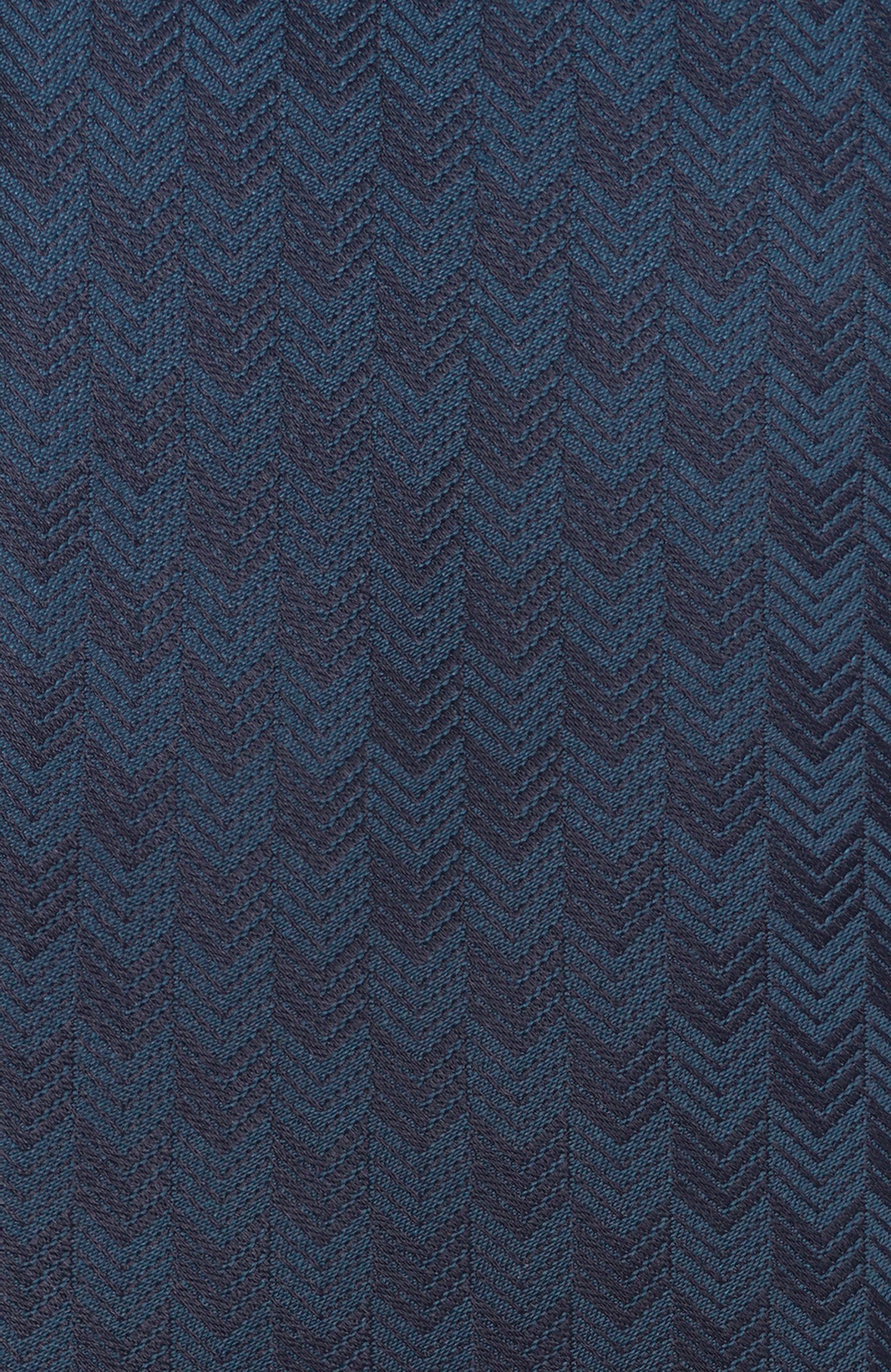 Шелковый галстук CANALI темно-синего цвета по цене 23150 руб., арт. 18/HJ04648, фото 4 Шелковый галстук CANALI, арт. 18/HJ04648, фото 4