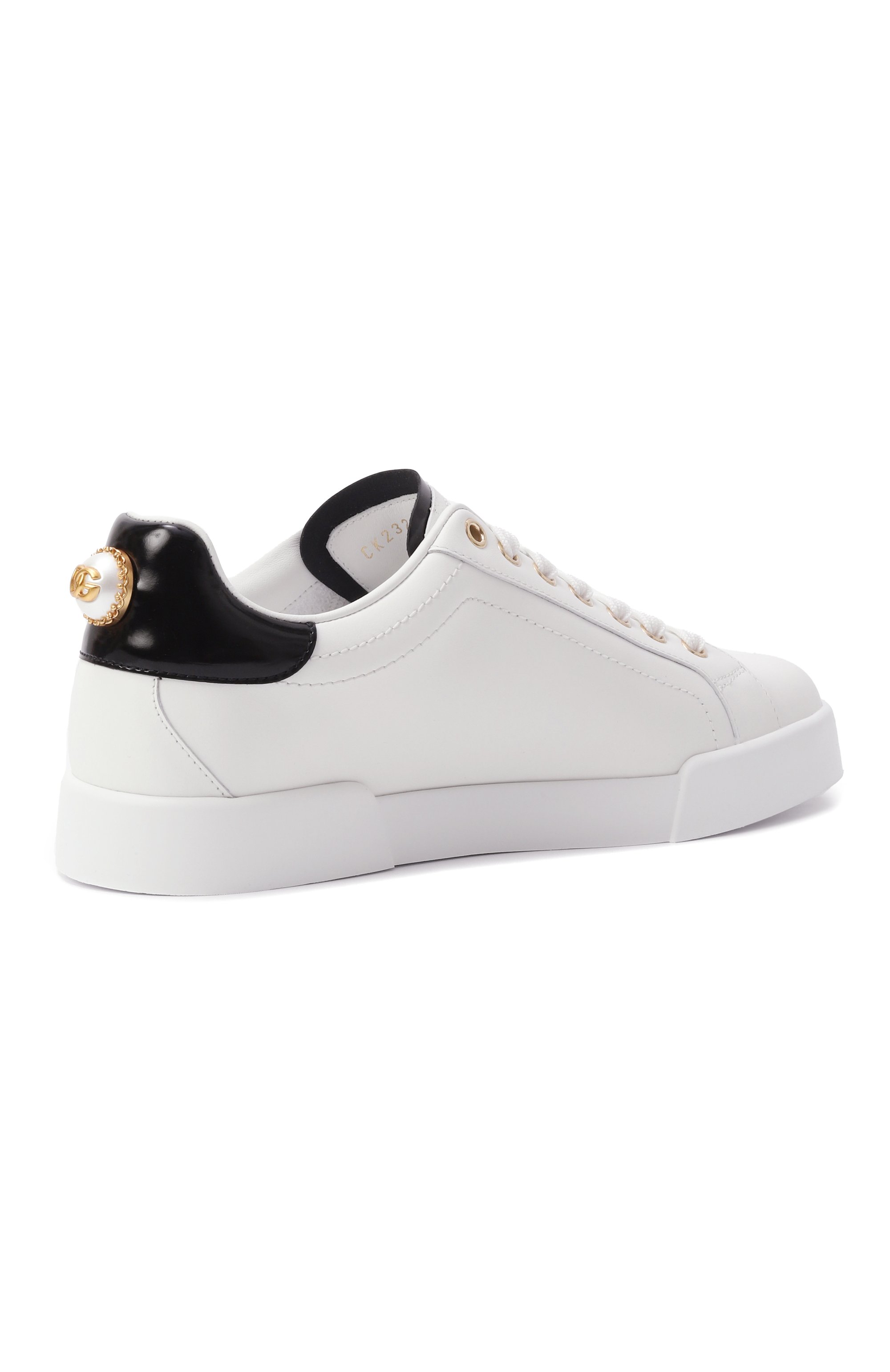 Кожаные кеды portofino DOLCE & GABBANA, арт. CK2329/AH506, фото 5