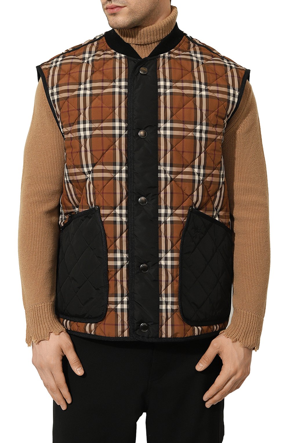 Утепленный жилет BURBERRY, арт. 8071712, фото 3