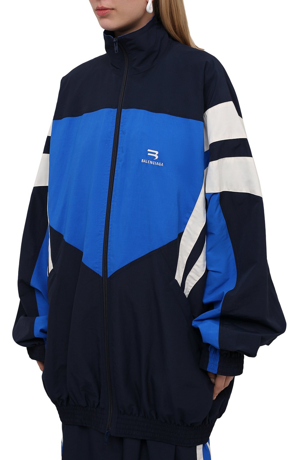 Куртка BALENCIAGA темно-синего цвета по цене 159500 руб., арт. 659031/TK048, фото 3 Куртка BALENCIAGA, арт. 659031/TK048, фото 3