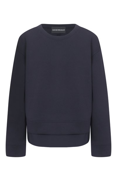 Женский хлопковый свитшот EMPORIO ARMANI, арт. EW003181/AF10002