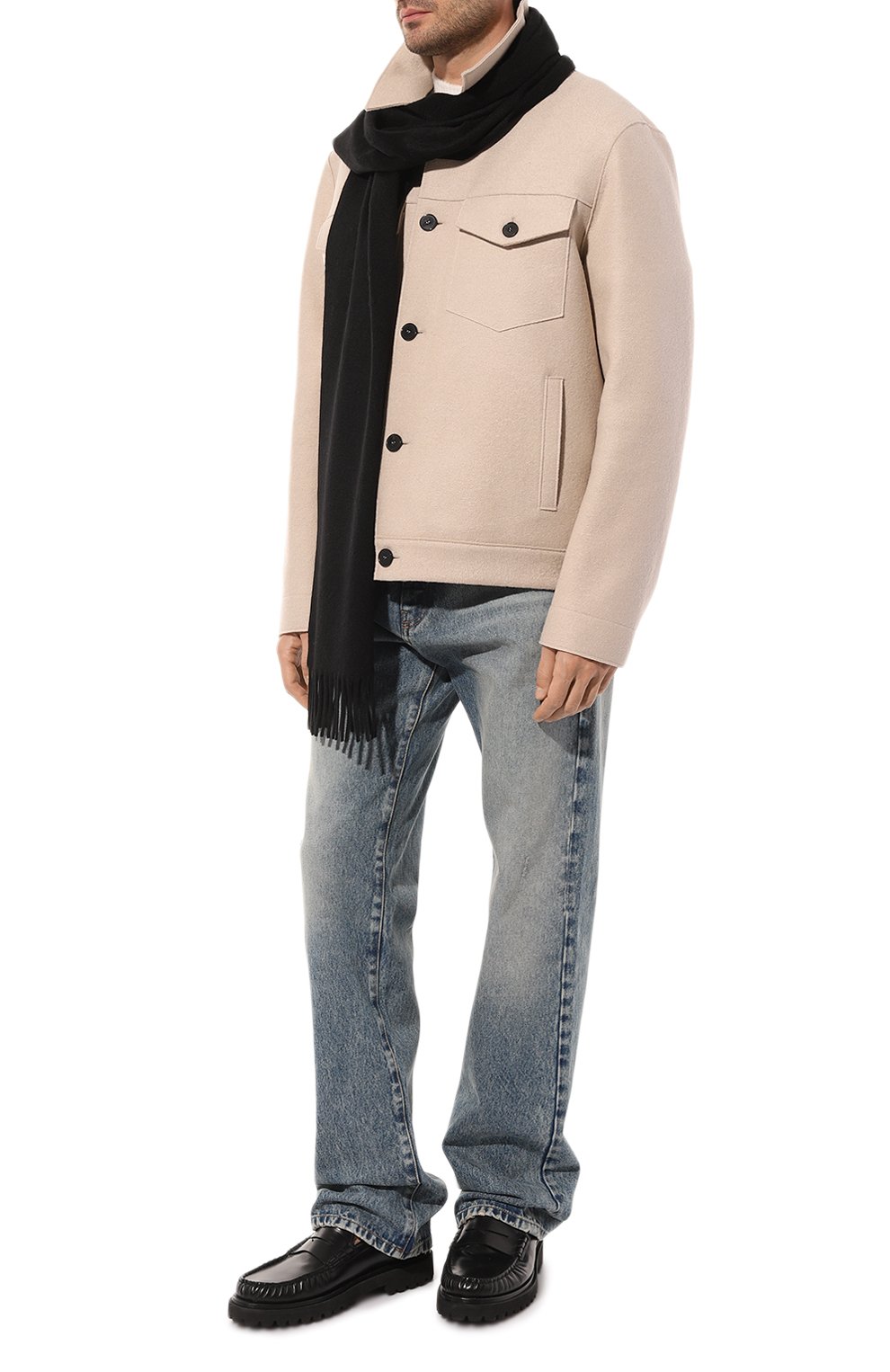 Кашемировый шарф COLOMBO, арт. S4/5418-SMU, фото 2