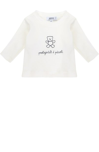 Комплект из спортивного костюма и лонгслива с вышивкой ALETTA, арт. RM777118FL/1M-18M, фото 5