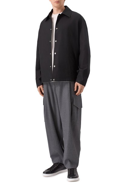 Шерстяные брюки-карго GIORGIO ARMANI, арт. GM002252/TE17877, фото 2