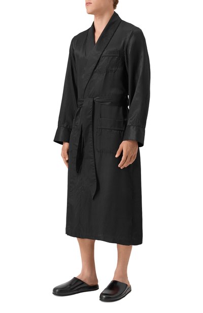 Шелковый халат DEREK ROSE, арт. 5505/W0BU008, фото 3