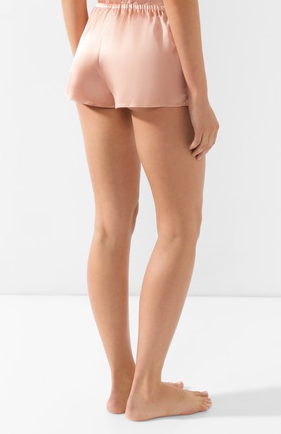 Шелковые шорты I.D. SARRIERI розового цвета по цене 21430 руб., арт. L2685_S19_с19, фото 4 Шелковые шорты I.D. SARRIERI, арт. L2685_S19_с19, фото 4