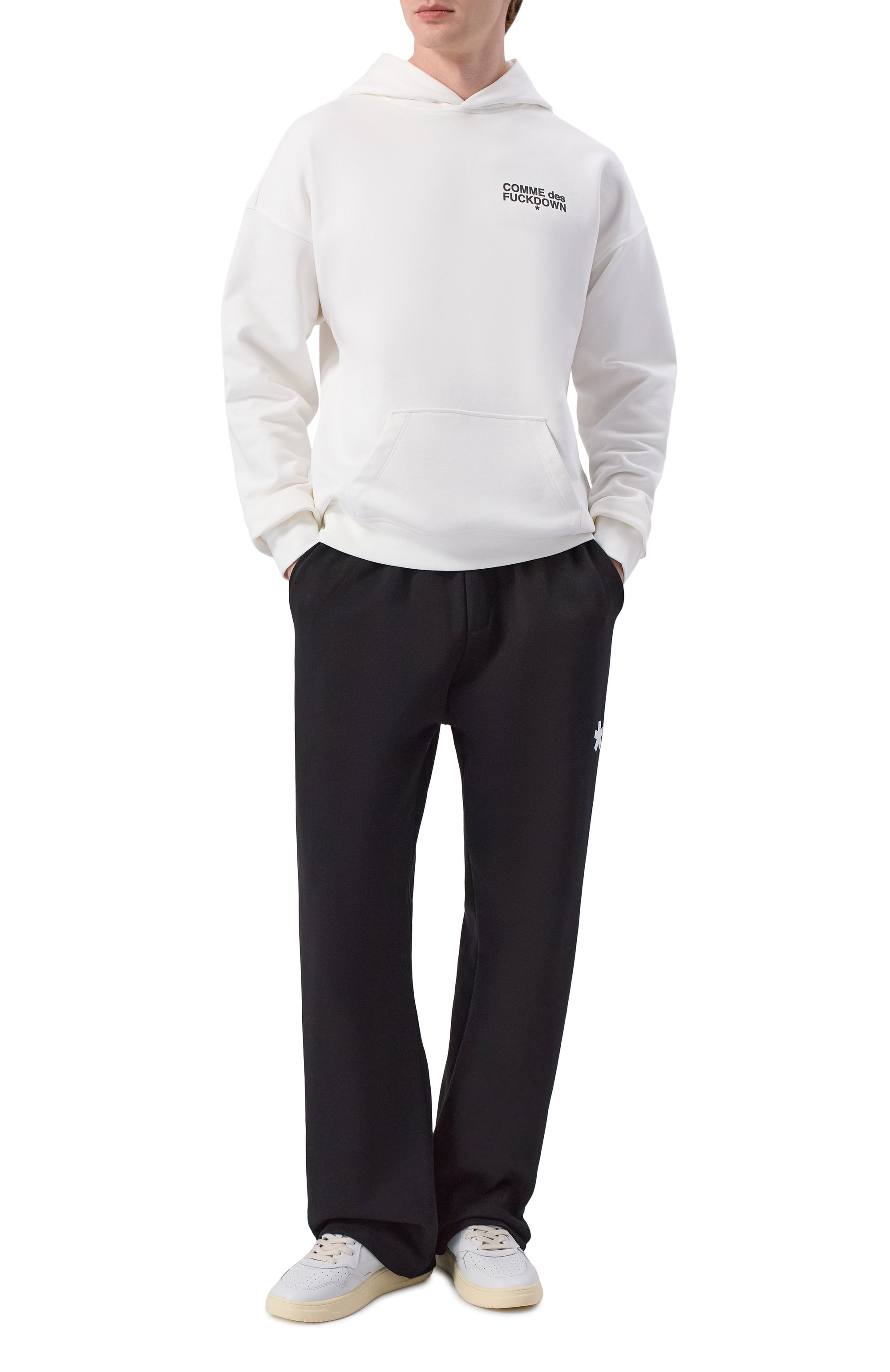 Хлопковое худи COMME DES FUCKDOWN, арт. CFABM01910, фото 2