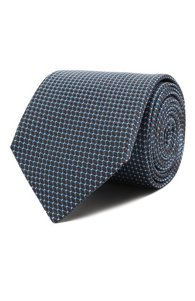 Мужской шелковый галстук CORNELIANI, арт. 87U390-1120306/00
