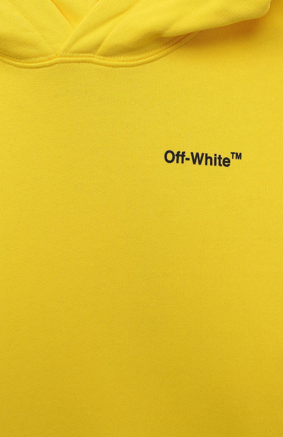 Хлопковое худи OFF-WHITE, арт. 0BBB001F22FLE003, фото 3