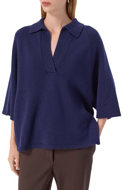 Поло из шерсти и кашемира EMPORIO ARMANI, арт. EW003197/AF20114, фото 3