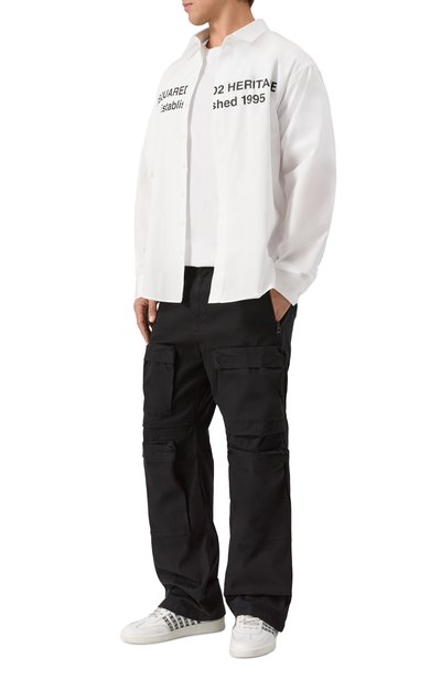 Хлопковые брюки-карго DIESEL, арт. A14759/0NJBP, фото 2