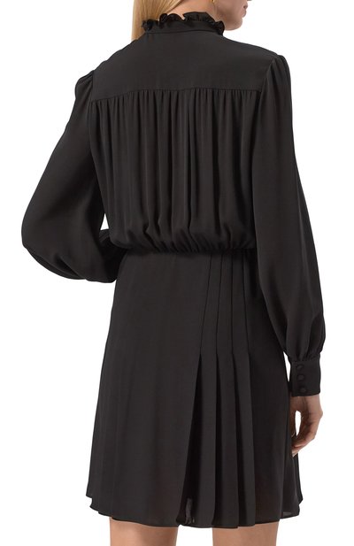 Шелковое платье VALENTINO, арт. 6B3VAT651MH, фото 4