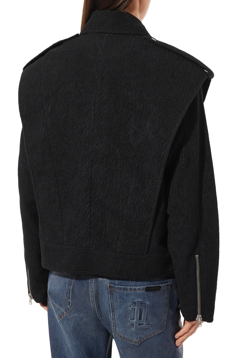 Куртка RED SEPTEMBER черного цвета по цене 68000 руб., арт. RSSS23-37, фото 4 Куртка RED SEPTEMBER, арт. RSSS23-37, фото 4