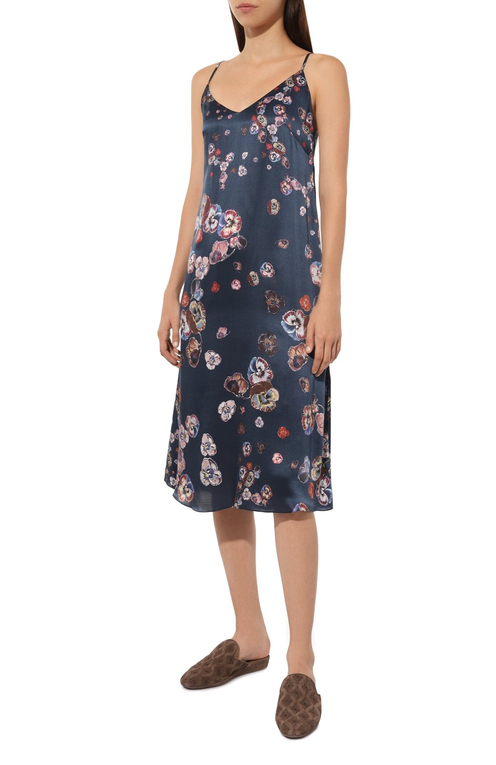 Сорочка из шелка и хлопка ANY WOWZERS, арт. MOSS01-SLPL-AFL, фото 2