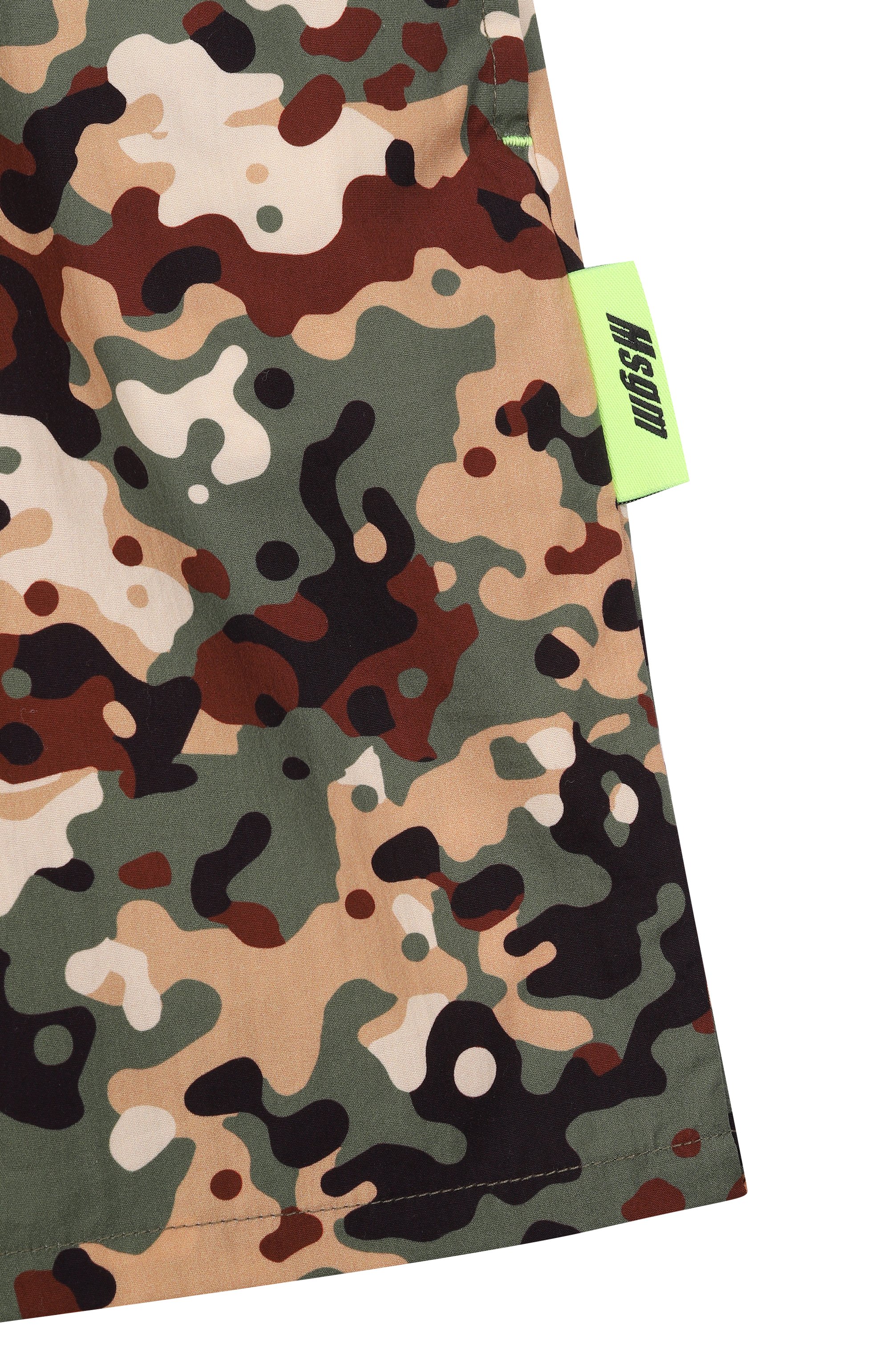 Хлопковые шорты MSGM KIDS, арт. S6MSJBBE192, фото 3