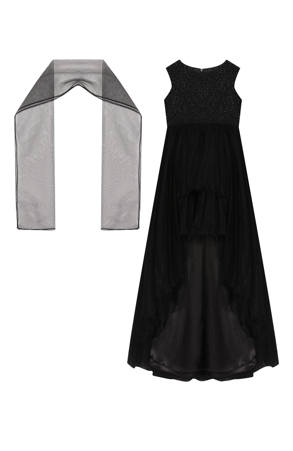 Платье-макси с шарфом CIAO KIDS, арт. CK1700, фото 1