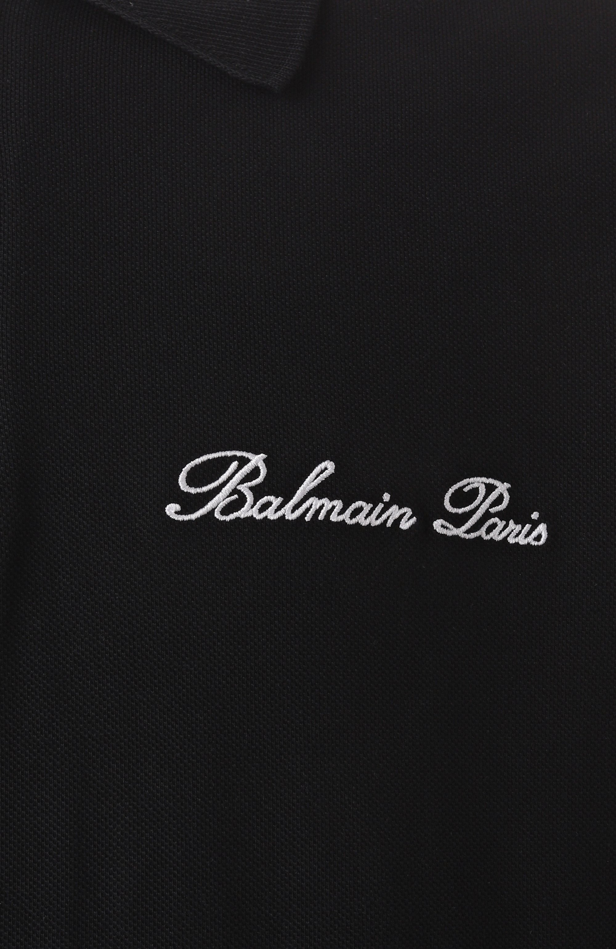 Хлопковое поло BALMAIN, арт. DH1GC028/BC78, фото 6