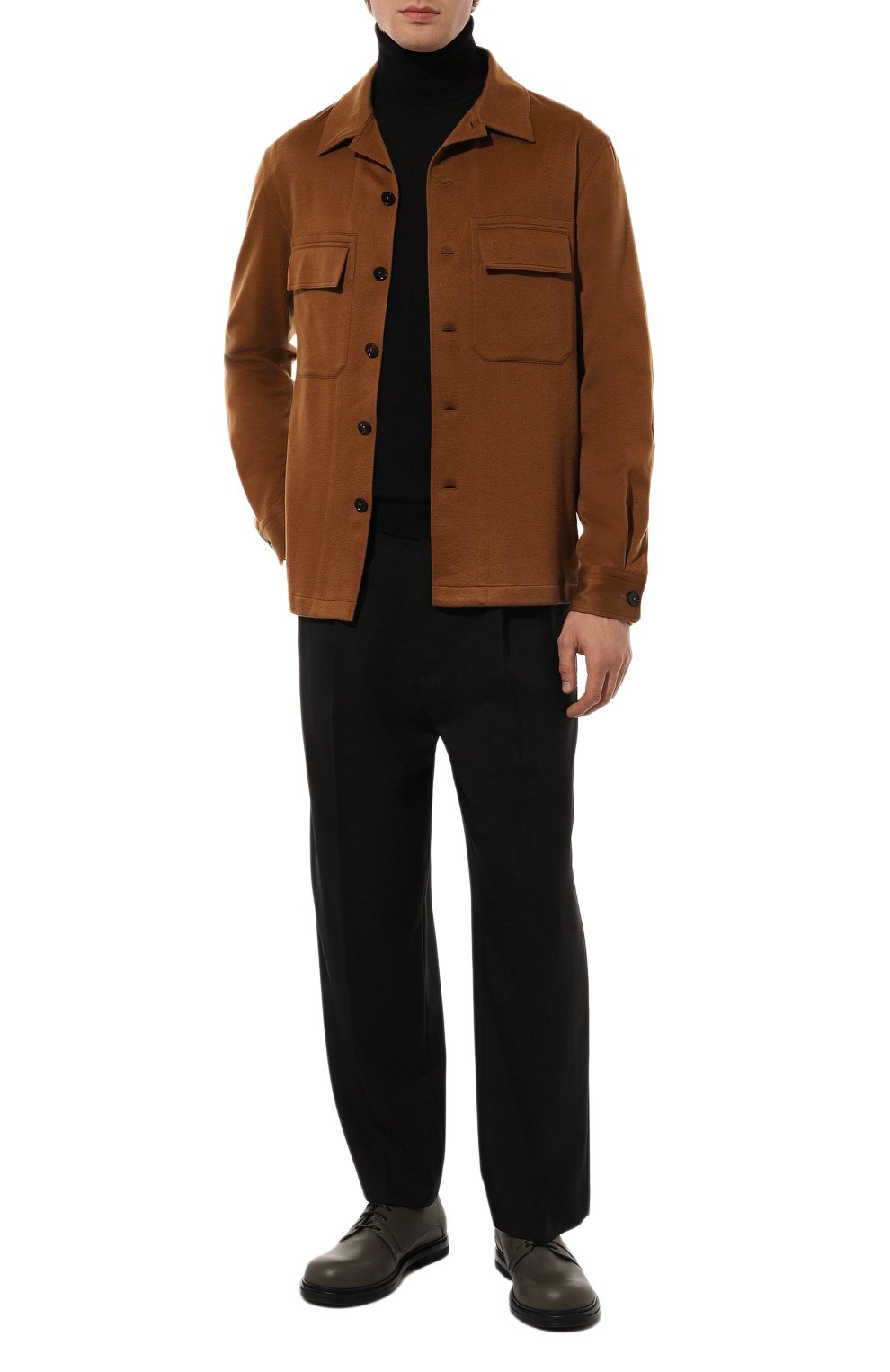 Кашемировая куртка-рубашка ZEGNA, арт. E8V46/S0T6B, фото 2