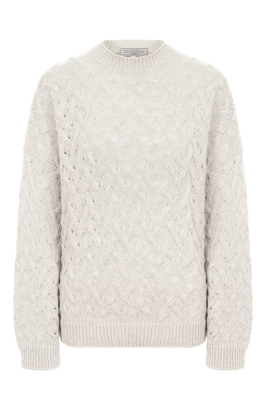 Свитер из шерсти и кашемира Antonelli Firenze 41673P/40795 Белый 41673P/40795
