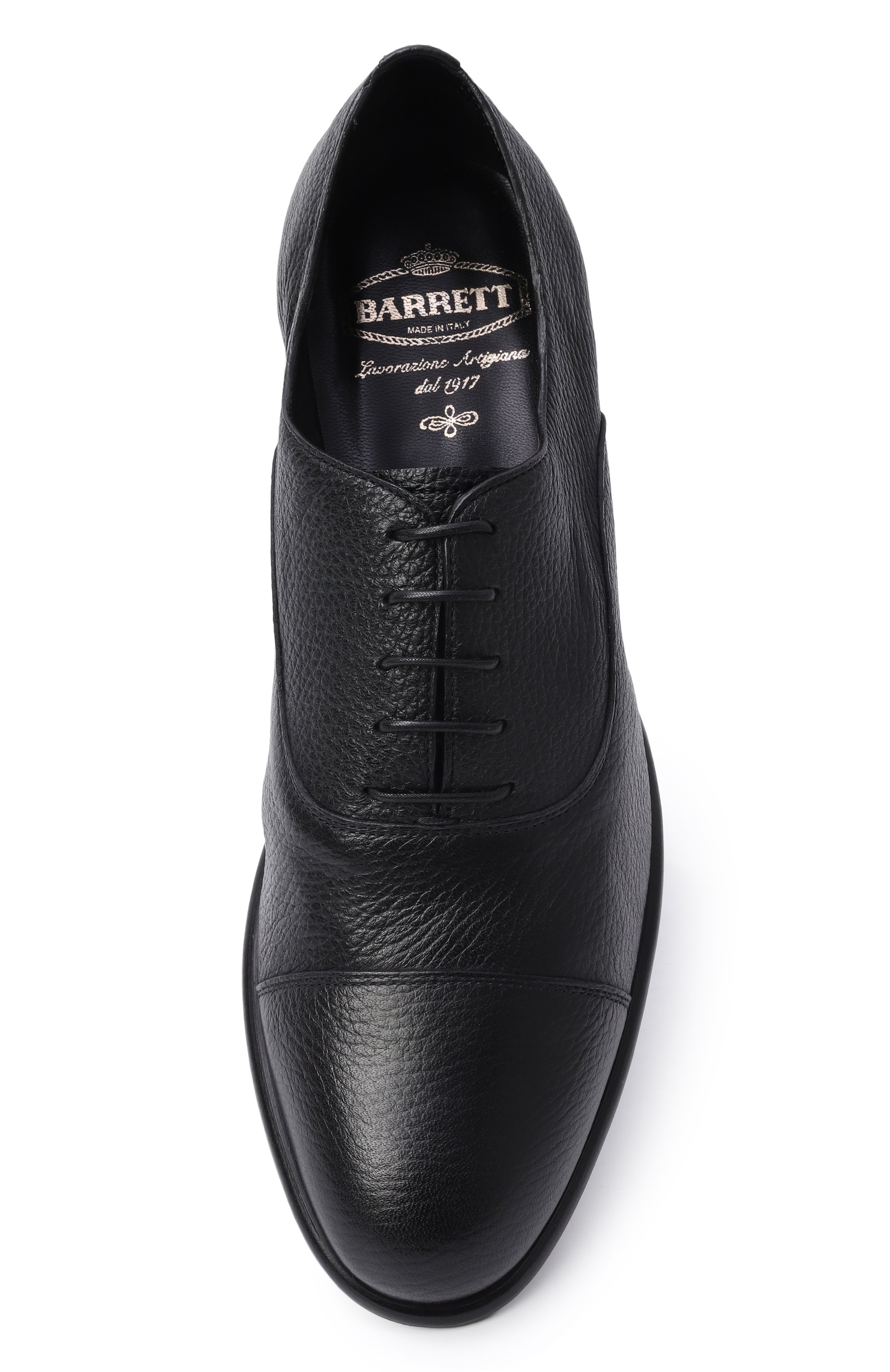 Кожаные оксфорды BARRETT черного цвета по цене 69950 руб., арт. 261U046.3/CERV0, фото 6 Кожаные оксфорды BARRETT, арт. 261U046.3/CERV0, фото 6