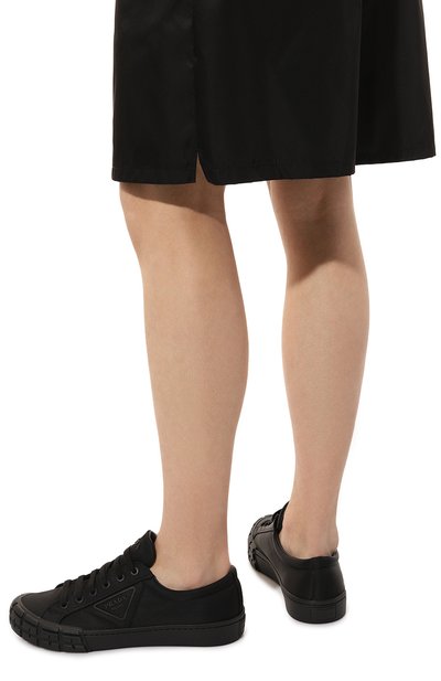 Текстильные кеды PRADA, арт. 2EG323-3LFV-F0002, фото 3