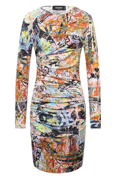 Женское платье из вискозы DSQUARED2, арт. S75CV0514/S24282