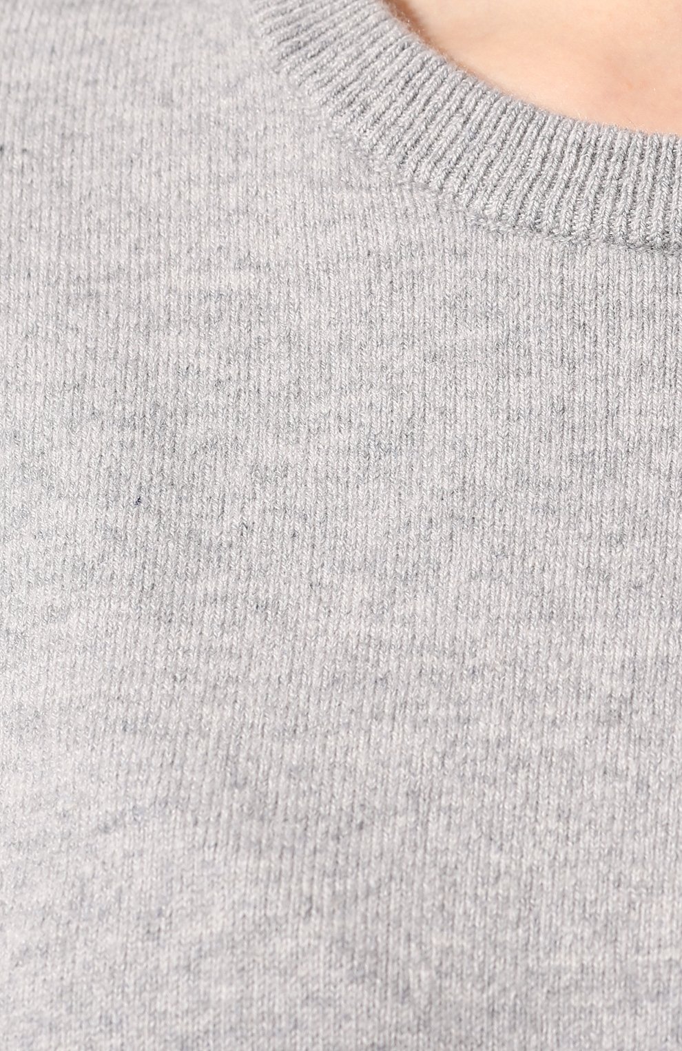 Кашемировый свитер EXTREME CASHMERE серого цвета по цене 37150 руб., арт. 102/HERE, фото 5 Кашемировый свитер EXTREME CASHMERE, арт. 102/HERE, фото 5