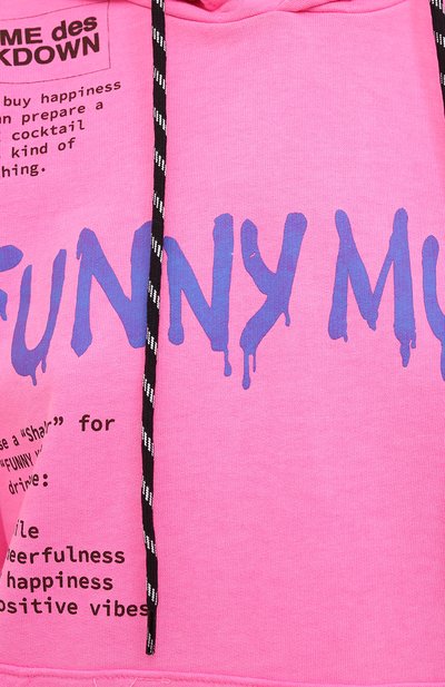 Хлопковое худи COMME DES FUCKDOWN, арт. CDFD1505, фото 5