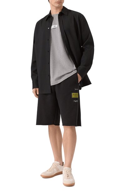 Хлопковые шорты MM6, арт. SH0MU0027/S25606, фото 2