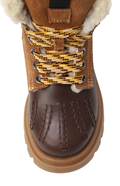 Кожаные ботинки DSQUARED2, арт. 81535/24-27, фото 4