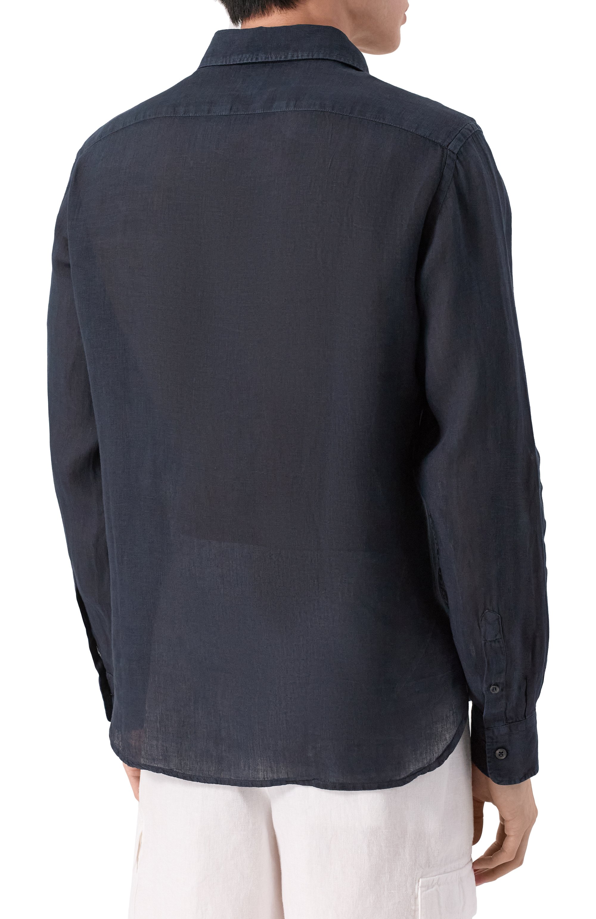 Льняная рубашка 120% LINO, арт. 33ALIM1PKA/0115/000, фото 4