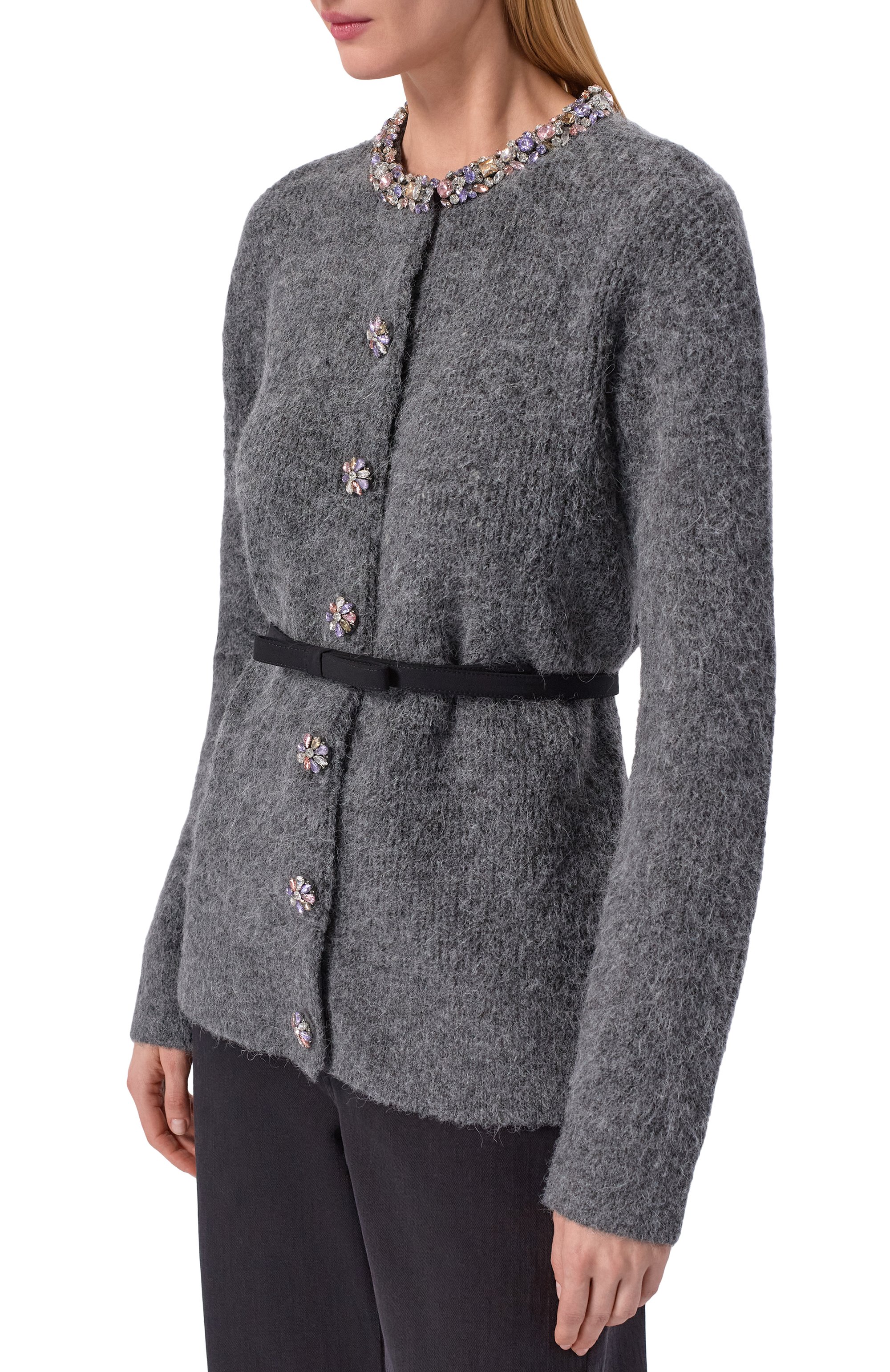 Кардиган SELF-PORTRAIT, арт. RS26123CAGR, фото 3