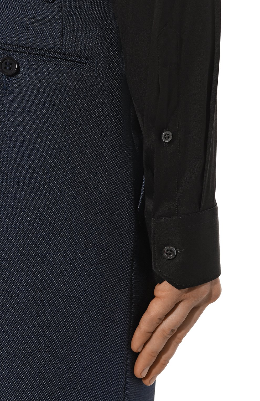 Хлопковая сорочка CORNELIANI, арт. 92P002-3811474, фото 6