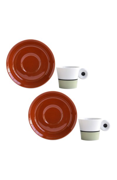 Набор irazu brique & lichen из 2-х кофейных чашек BERNARDAUD, арт. 2309/22975, фото 1