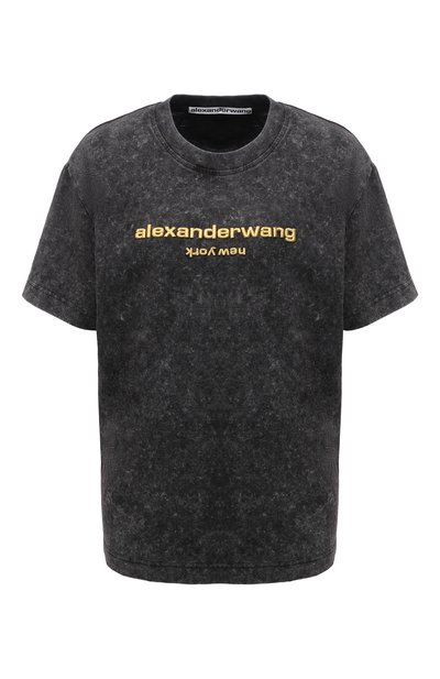 Женская хлопковая футболка ALEXANDER WANG, арт. UCC1211030